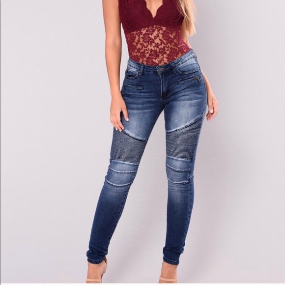 fashion nova moto jeans